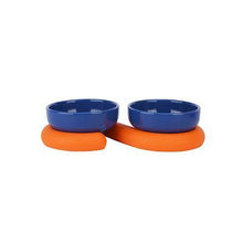 Load image into Gallery viewer, Colorful Ceramic Cat Bowl with Non-slip Base - San Frenchie