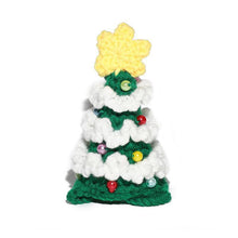 Load image into Gallery viewer, Hand-Woven Christmas Tree Knitted Hat - San Frenchie