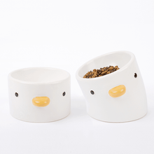 Load image into Gallery viewer, Ceramic Chicken Pet Water Bowl - San Frenchie