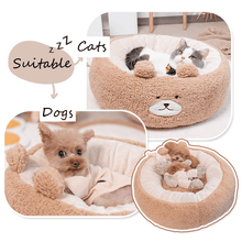 Load image into Gallery viewer, Adorable Bear Pet Bed - San Frenchie