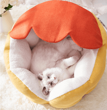 Load image into Gallery viewer, Bud Shaped Cat Bed House - San Frenchie