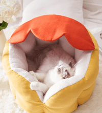 Load image into Gallery viewer, Bud Shaped Cat Bed House - San Frenchie