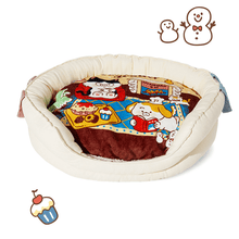 Load image into Gallery viewer, Christmas Design Soft Dog Bed - San Frenchie