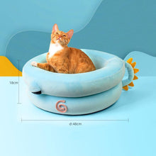 Load image into Gallery viewer, Dinosaur Tail Pet Bed - San Frenchie