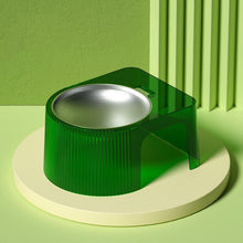 Load image into Gallery viewer, Geometry Transparent Pet Bowl - San Frenchie