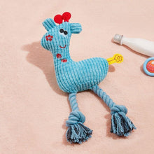 Load image into Gallery viewer, Giraffe Design Pet Toy with Sound Generator - San Frenchie
