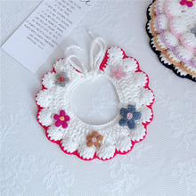 Load image into Gallery viewer, Hand-Knitted Flower Pet Collar - San Frenchie