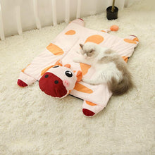 Load image into Gallery viewer, Animal Shaped Pet Mat Bed - San Frenchie