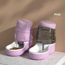 Load image into Gallery viewer, Automatic Replenishment Pet Bowl & Drinking Bottle Set - San Frenchie