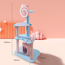 Load image into Gallery viewer, Colorful Candy Cat Climbing House - San Frenchie