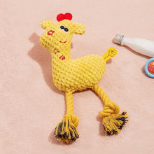 Load image into Gallery viewer, Giraffe Design Pet Toy with Sound Generator - San Frenchie