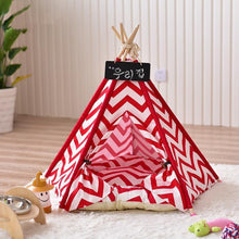 Load image into Gallery viewer, Colorful Wave Pet Tent - San Frenchie