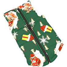 Load image into Gallery viewer, Warm Christmas Designed Pet Coat - San Frenchie