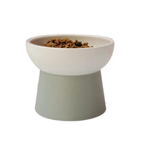 Load image into Gallery viewer, Candy Color Ceramics High Foot Pet Bowl - San Frenchie