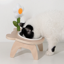 Load image into Gallery viewer, Raised Pet Food and Water Bowl - San Frenchie