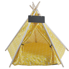 Load image into Gallery viewer, Pet Teepee House w/ FREE Cushion - San Frenchie