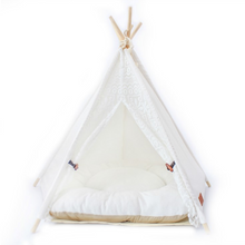 Load image into Gallery viewer, Pet Teepee House w/ FREE Cushion - San Frenchie