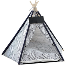 Load image into Gallery viewer, Pet Teepee House w/ FREE Cushion - San Frenchie