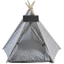 Load image into Gallery viewer, Pet Teepee House w/ FREE Cushion - San Frenchie