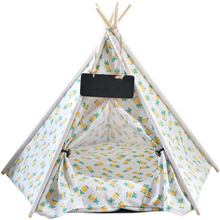Load image into Gallery viewer, Pet Teepee House w/ FREE Cushion - San Frenchie