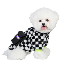 Load image into Gallery viewer, Black and White Pet Suit