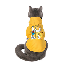 Load image into Gallery viewer, Yellow Pet Hoodie