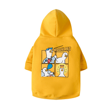 Load image into Gallery viewer, Yellow Pet Hoodie