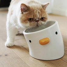 Load image into Gallery viewer, Ceramic Chicken Pet Water Bowl - San Frenchie