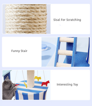 Load image into Gallery viewer, Aegean Sea Fairyland Cat Climbing Tree