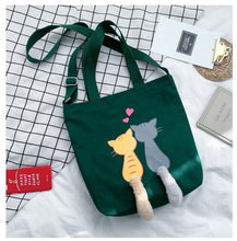 Load image into Gallery viewer, 3D Cat Canvas Bag