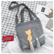 Load image into Gallery viewer, 3D Cat Canvas Bag
