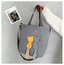 Load image into Gallery viewer, 3D Cat Canvas Bag