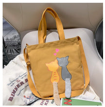 Load image into Gallery viewer, 3D Cat Canvas Bag