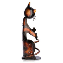 Load image into Gallery viewer, Cat Wine Holder Figurine