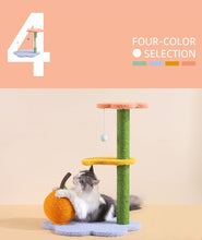 Load image into Gallery viewer, Flower Design Cat Climbing Tree