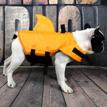 Load image into Gallery viewer, Shark Dog Safety Life Jacket - San Frenchie