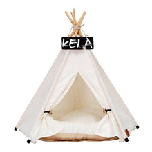 Load image into Gallery viewer, Pet Teepee House w/ FREE Cushion - San Frenchie