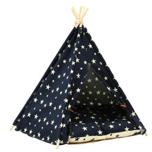 Load image into Gallery viewer, Pet Teepee House w/ FREE Cushion - San Frenchie