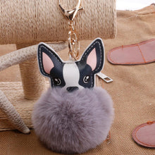 Load image into Gallery viewer, Pompom Key Chain - San Frenchie