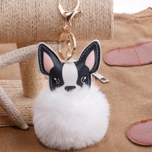 Load image into Gallery viewer, Pompom Key Chain - San Frenchie