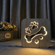 Load image into Gallery viewer, 3D Wooden Night Light - San Frenchie