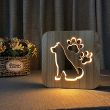 Load image into Gallery viewer, 3D Wooden Night Light - San Frenchie