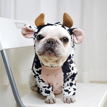 Load image into Gallery viewer, Cow -  Pet Halloween Costume - San Frenchie