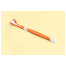 Load image into Gallery viewer, 5 Pcs Three Sided Pet Toothbrush - San Frenchie