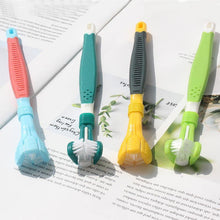 Load image into Gallery viewer, 5 Pcs Three Sided Pet Toothbrush - San Frenchie