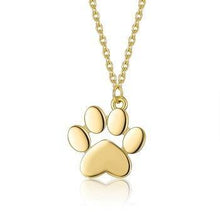 Load image into Gallery viewer, Dog Paw Pendant Necklace - San Frenchie