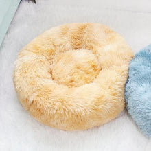 Load image into Gallery viewer, Plush Donut Bed for Dogs and Cats - San Frenchie