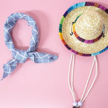 Load image into Gallery viewer, Summer Straw Hat (w/ FREE Scarf) - San Frenchie
