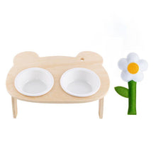 Load image into Gallery viewer, Raised Pet Food and Water Bowl - San Frenchie