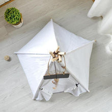 Load image into Gallery viewer, Pet Teepee House w/ FREE Cushion - San Frenchie